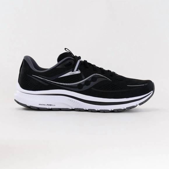 NEW SAUCONY men's omni 21 in black/white - Picture 2 of 6